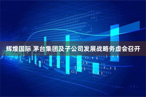辉煌国际 茅台集团及子公司发展战略务虚会召开