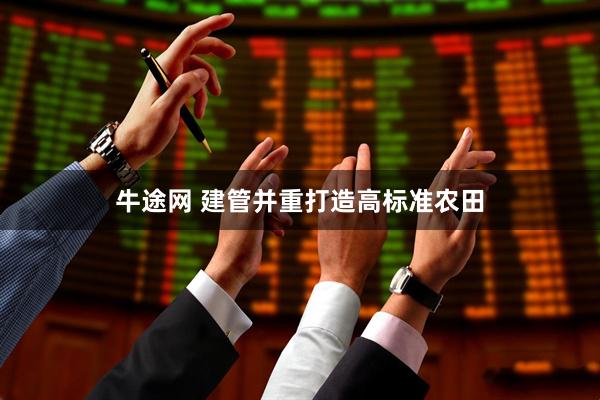 牛途网 建管并重打造高标准农田